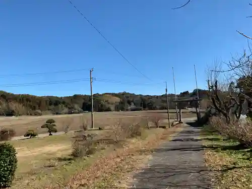 八幡神社の景色