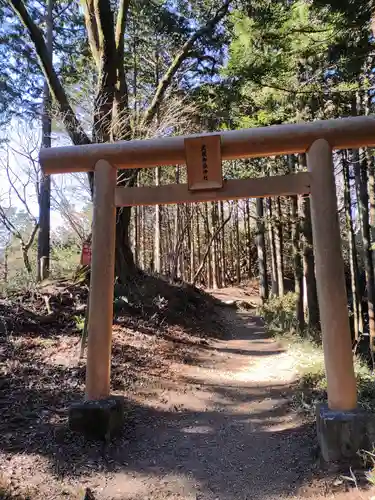 武蔵御嶽神社の鳥居