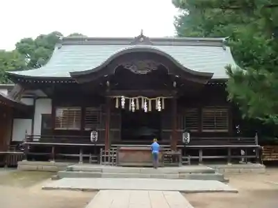 葛飾八幡宮の本殿・本堂