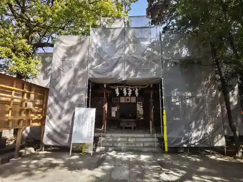 闇之森八幡社の本殿・本堂