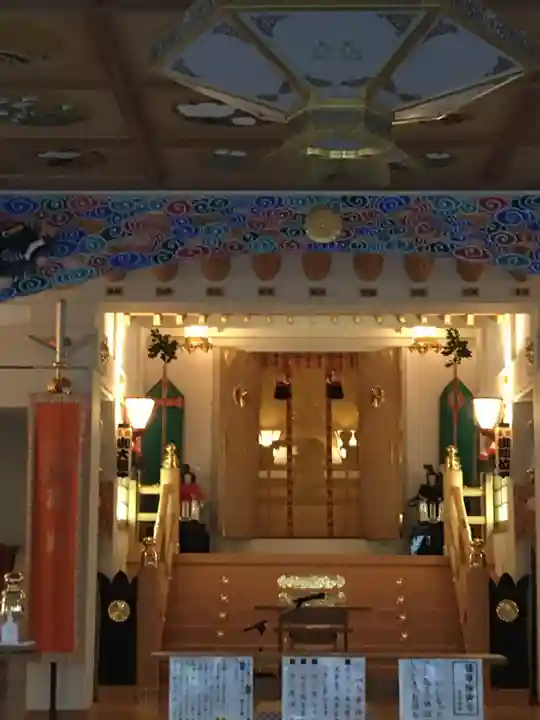 手稲神社の本殿・本堂