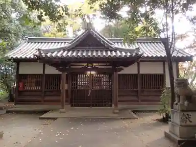 河俣神社の本殿・本堂