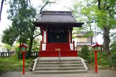 柞祖霊社の本殿・本堂