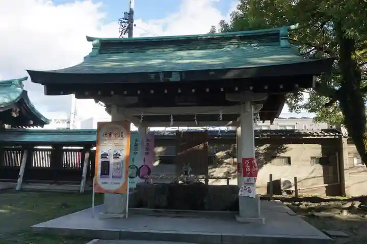 真清田神社の手水舎