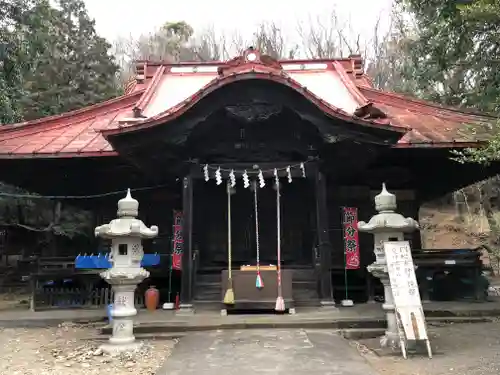 阿豆佐味天神社の本殿