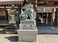 日根神社の狛犬