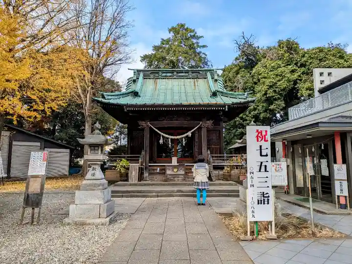 篠原八幡神社の本殿・本堂
