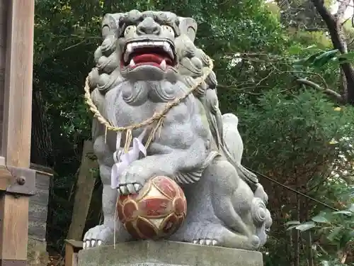 日吉神社の狛犬