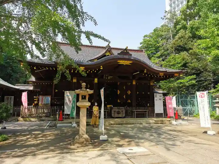 渋谷氷川神社の本殿・本堂