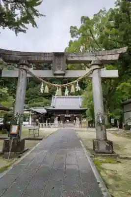 八幡神社松平東照宮の鳥居
