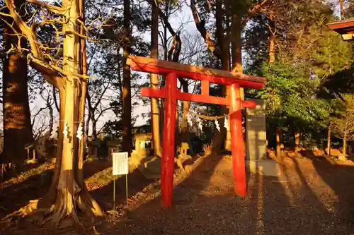阿久津「田村神社」（郡山市阿久津町）旧社名：伊豆箱根三嶋三社の末社・摂社
