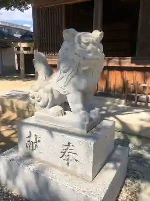 舞子六神社/まいこむの宮の狛犬