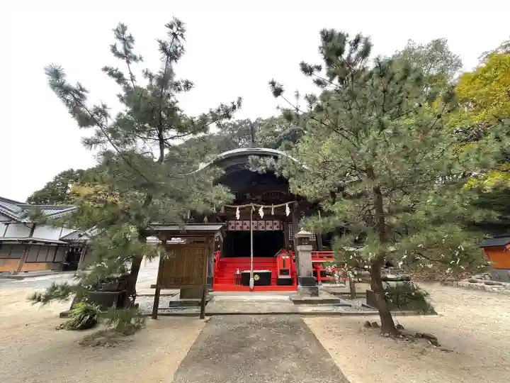 恵蘇八幡宮の本殿・本堂