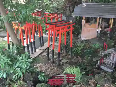 澤蔵司稲荷（慈眼院）の鳥居