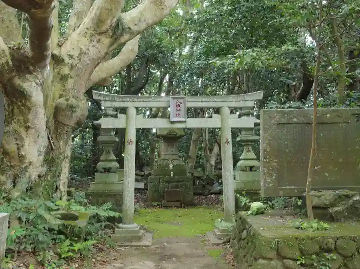 渡海神社の鳥居