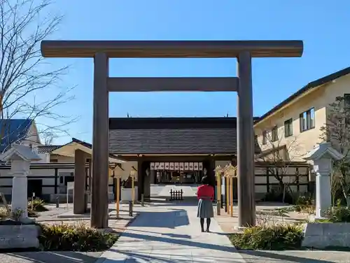 千葉縣護國神社の鳥居