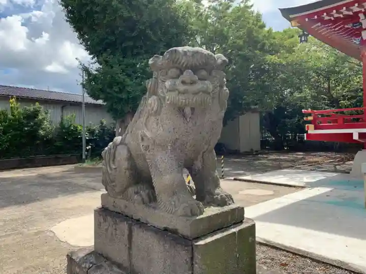 高師八幡神社の狛犬