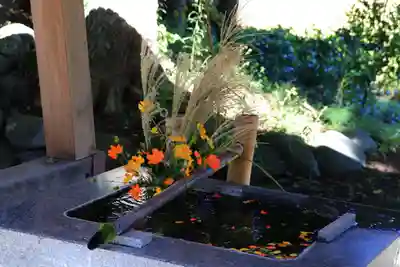 高司神社〜むすびの神の鎮まる社〜の手水舎
