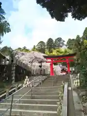 小川諏訪神社の鳥居