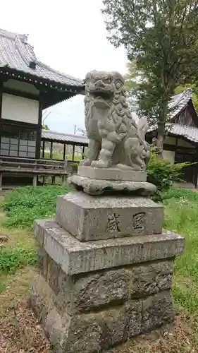 田口招魂社の狛犬