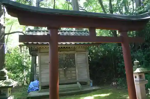 白山神社の鳥居