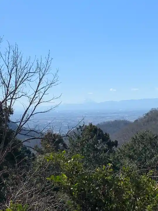 唐澤山神社の周辺