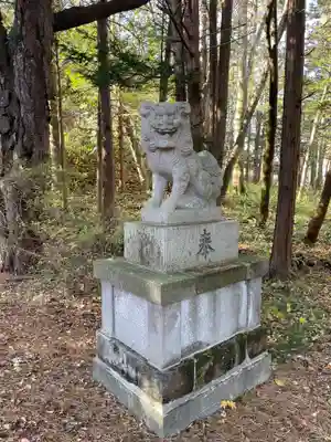 十勝神社の狛犬