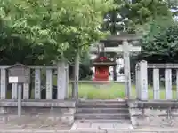 西大寺石落神社本殿の鳥居