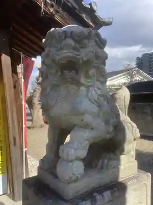 神明社(荒子神明社)の狛犬