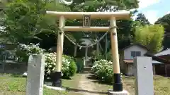 関本下八幡神社の鳥居