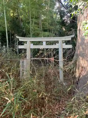 遠江稲荷神社の鳥居