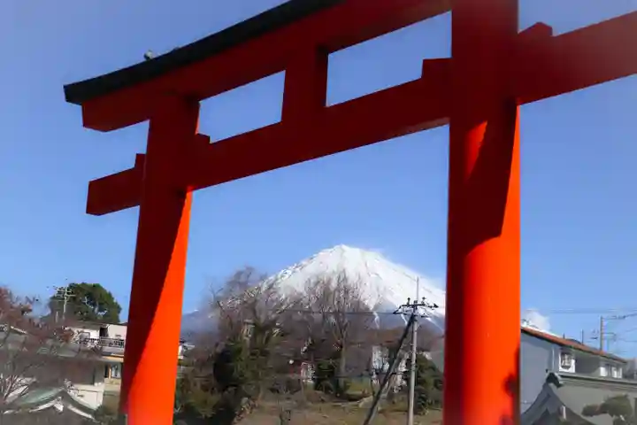 富士山本宮浅間大社の鳥居