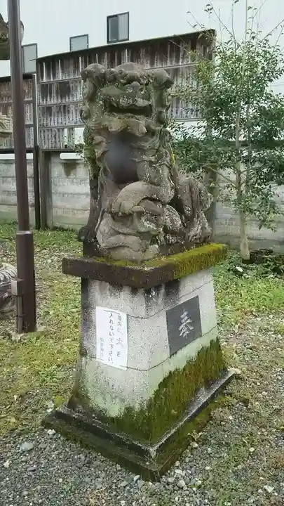 駒形神社の狛犬