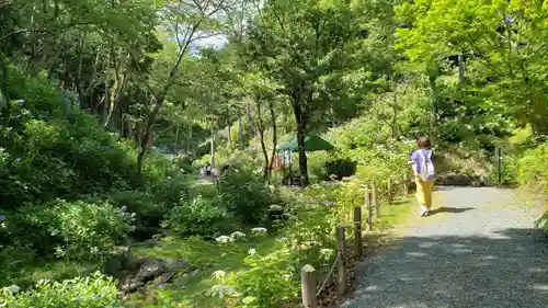 救馬溪観音の庭園