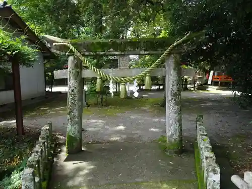 王宮神社の鳥居