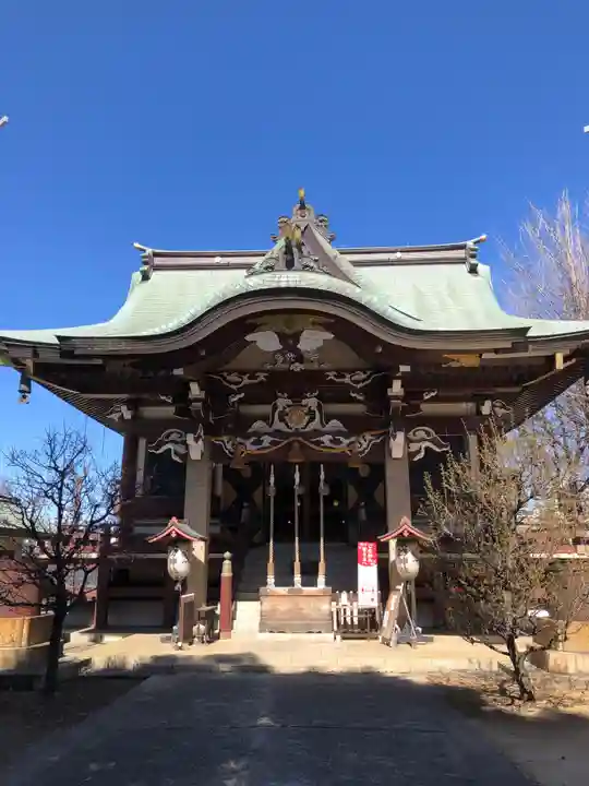 諏訪神社の本殿・本堂