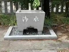 神明神社の手水