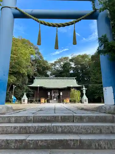 小名浜諏訪神社の鳥居