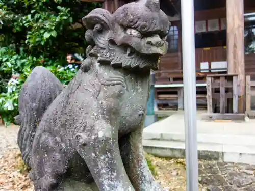 新羽杉山神社の狛犬