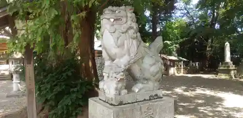 岩槻久伊豆神社の狛犬