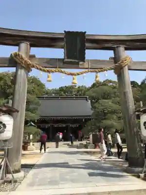 松陰神社の鳥居