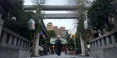 天祖神社の鳥居