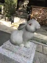 岡崎神社の狛犬