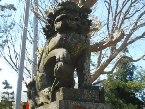 森山社（森山神社）の狛犬