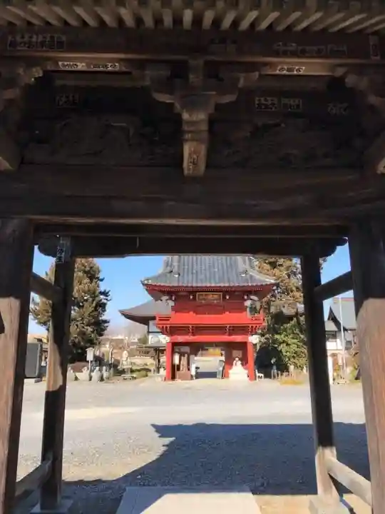 長泉寺の山門・神門