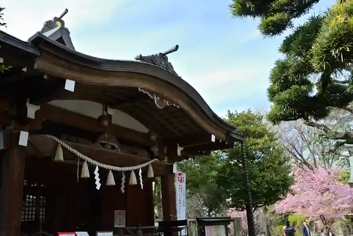 鳩森八幡神社の本殿・本堂