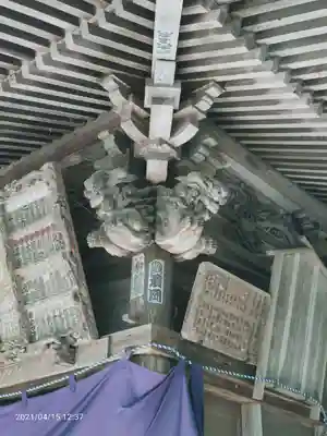 間々田八幡宮の芸術