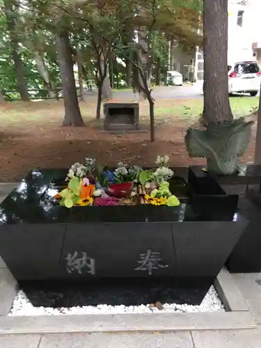 大谷地神社の手水舎