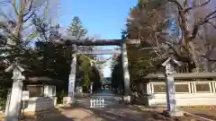 帯廣神社の鳥居