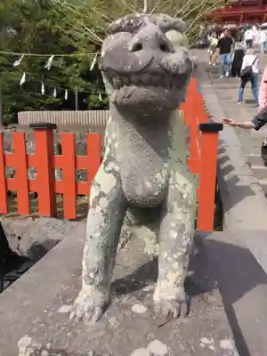 鶴岡八幡宮の狛犬